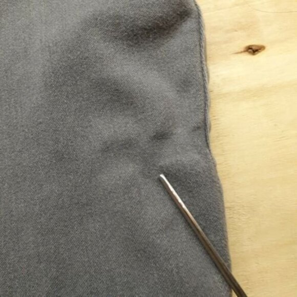 Catherines Sateen Stretch Elastic Zipper Petite Womens Plus 26WP Stretch Jeans - Picture 6 of 12